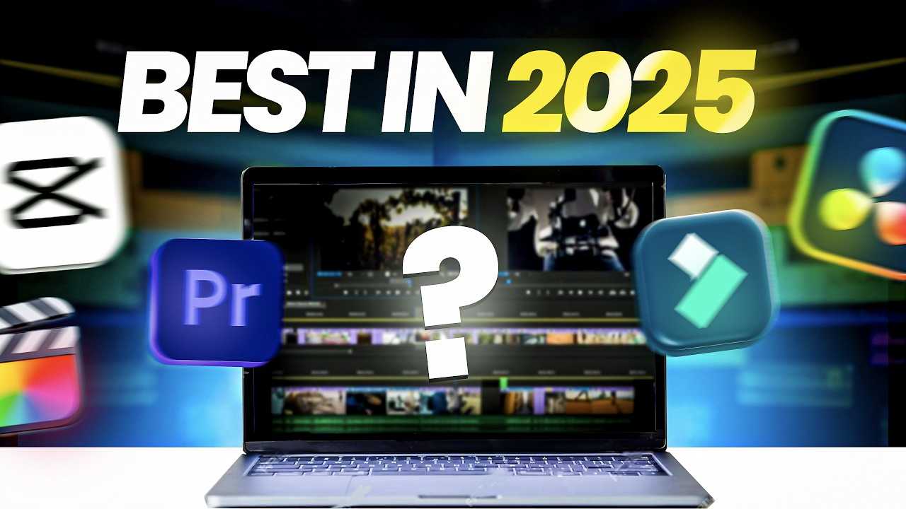 5 BEST VIDEO EDITING Software for YouTube in 2025